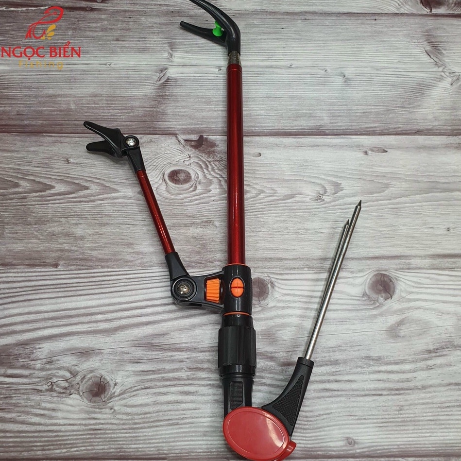 Gác Cần Câu Đơn - Câu Đài Inox 2m1