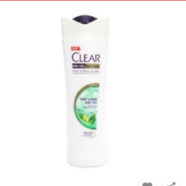 DẦU GỘI CLEAR BẠC HÀ 170gr