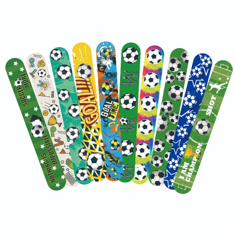 [Mới] Set 5 Vòng Tay Chuỗi Hạt Chủ Đề Bóng Đá Thế Giới Clap Vòng Tròn Chủ Đề Bóng Đá Hoạt Hình Quà Tặng Cho Trẻ Em