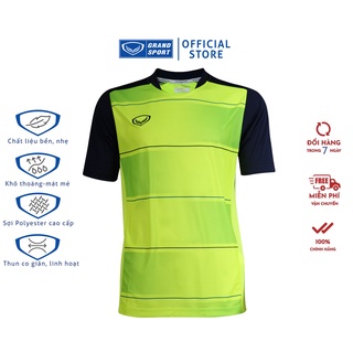 Áo bóng đá Grand Sport 38265 cao cấp màu xanh lá chất liệu thun co giãn thoáng mát CHÍNH HÃNG siêu nhẹ bay hơi nhanh