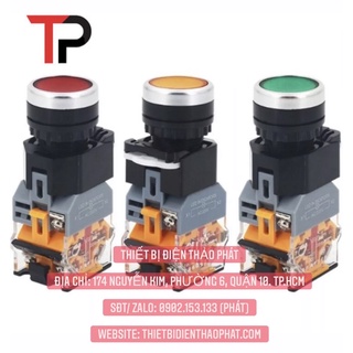 NÚT NHẤN NHẢ CÓ ĐÈN LA38