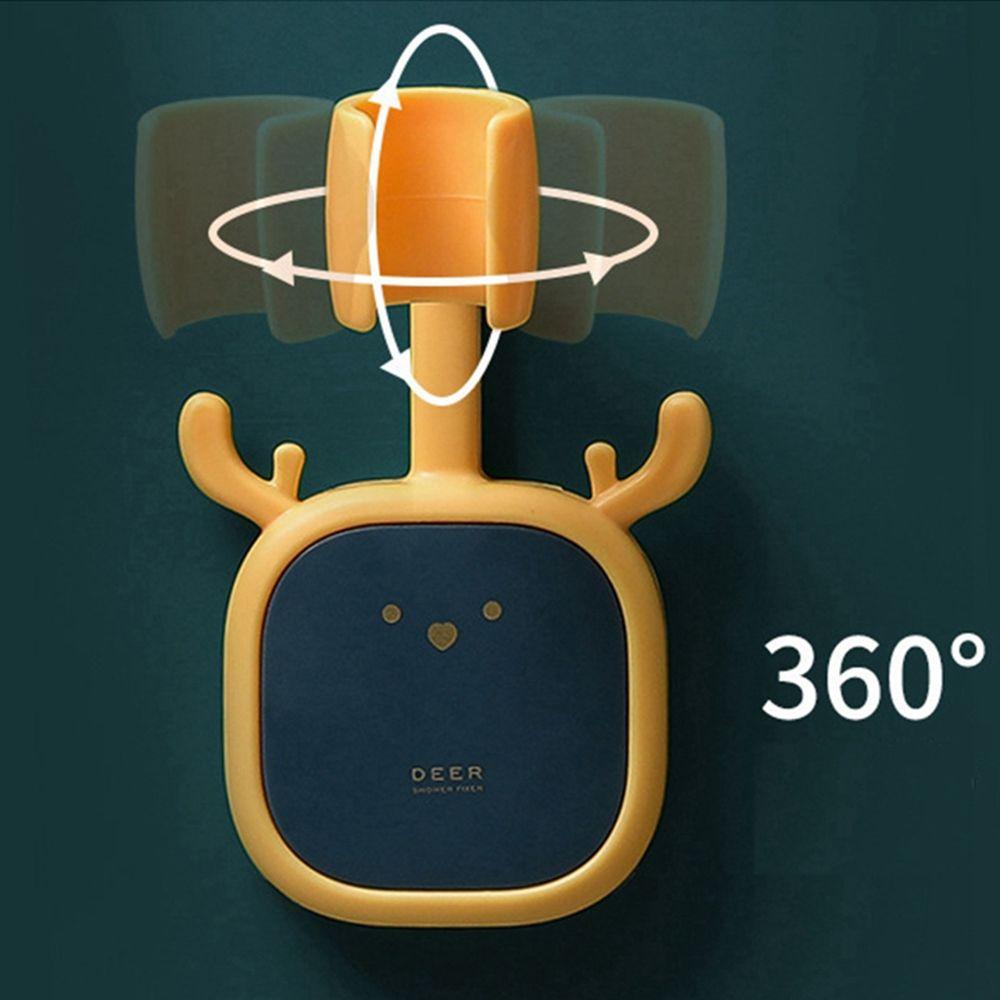 Giá Đỡ Đầu Vòi Hoa Sen Không Cần Đục Lỗ Thiết Kế Dễ Thương Tiện Dụng Cho Nhà Tắm