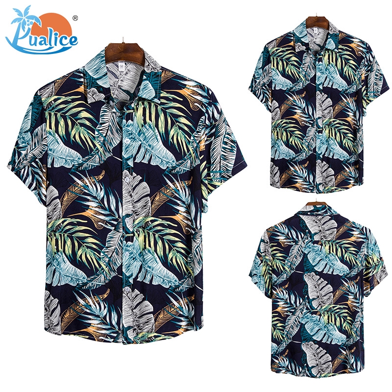 Hawaii high-quality silk cotton short-sleeved shirt340 | BigBuy360 - bigbuy360.vn