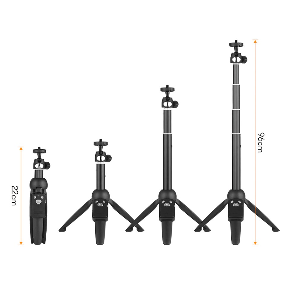 Gậy Selfie - Tripod Chụp Ảnh - Yunteng 9928 Có Điều Khiển Bluetooth, Xoay Dọc Ngang 360 Độ Cao Cấp Chính Hãng | WebRaoVat - webraovat.net.vn