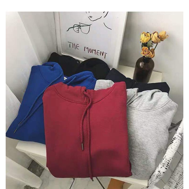 Áo Hoodie♥️FREESHIP♥️Nỉ Trơn Unisex - Màu Xanh Navy | BigBuy360 - bigbuy360.vn