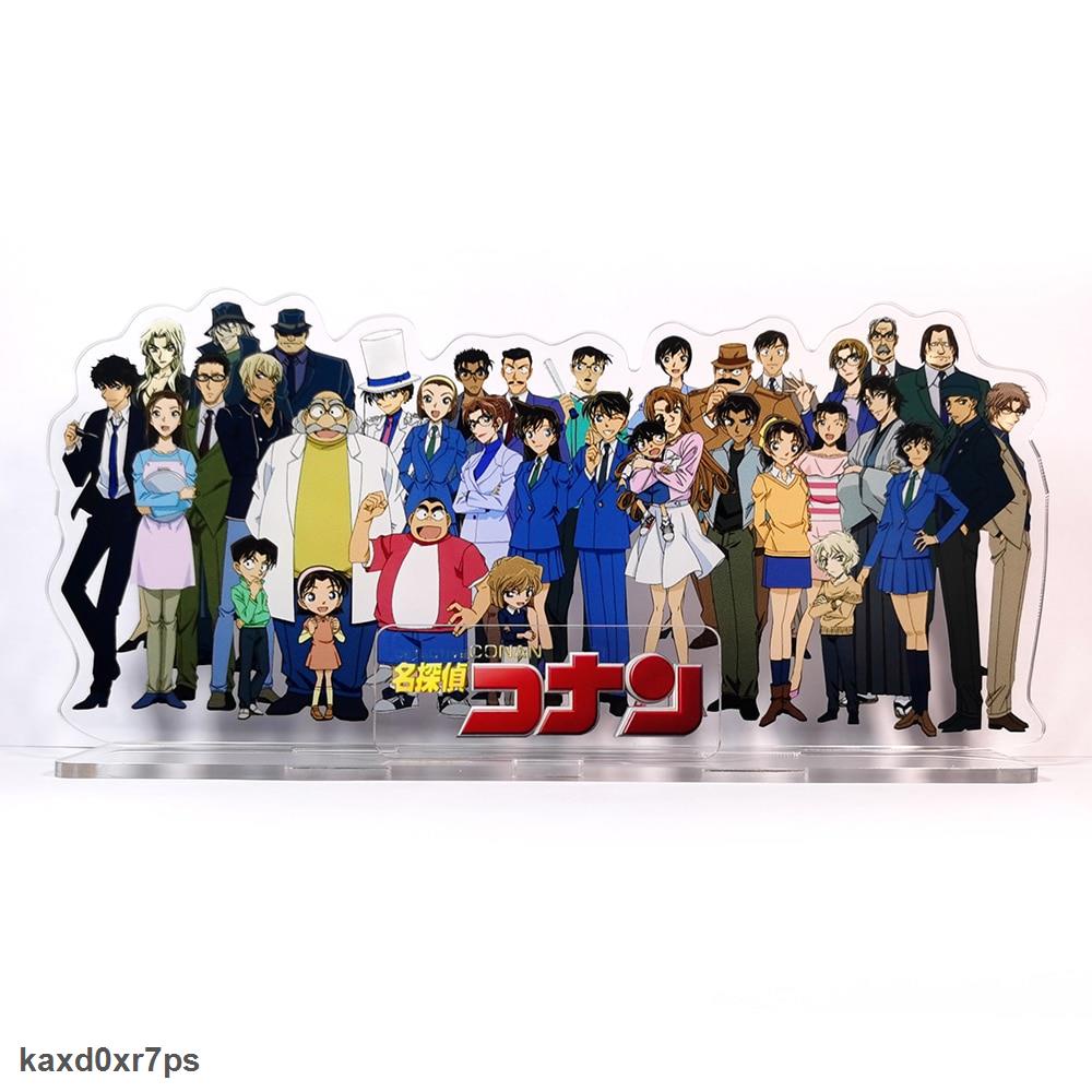 Bảo Hành 1 năm Mô hình đứng acrylic chủ đề Detective Conan gồm loạt nhân vật Shinichi Ran Kogorou Hiroshi Ai Heiji Kid t