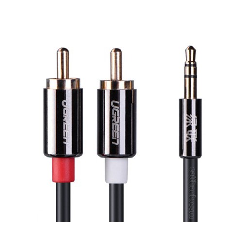 Dây loa 3.5mm ra AV 3m UGREEN 10590 - Hàng chính hãng