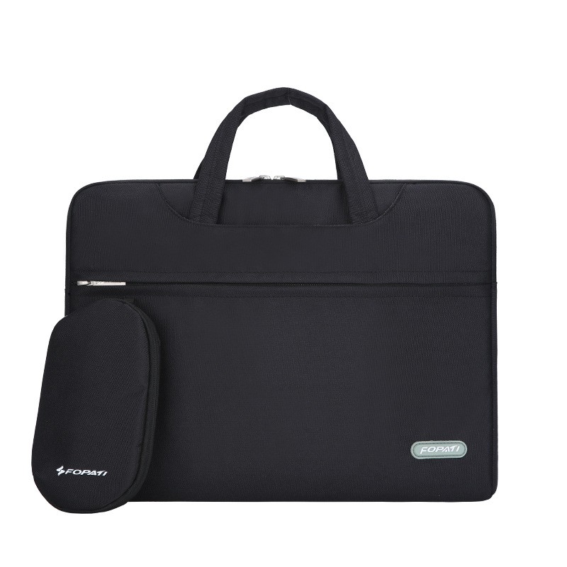 Túi đeo chéo kiêm túi bảo vệ cho macbook, laptop, surface tặng kèm ví đựng phụ kiện Fopati 9118