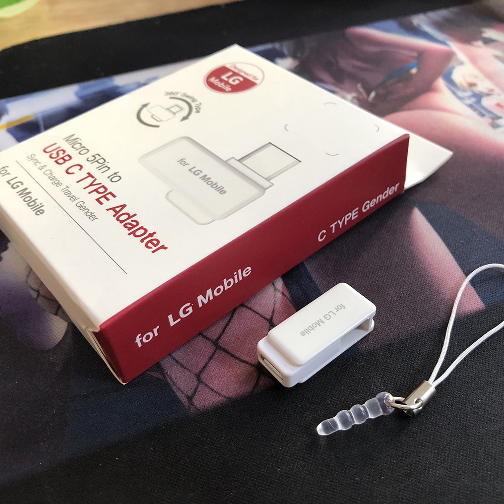 Đầu chuyển Type-C to Micro USB chính hãng LG