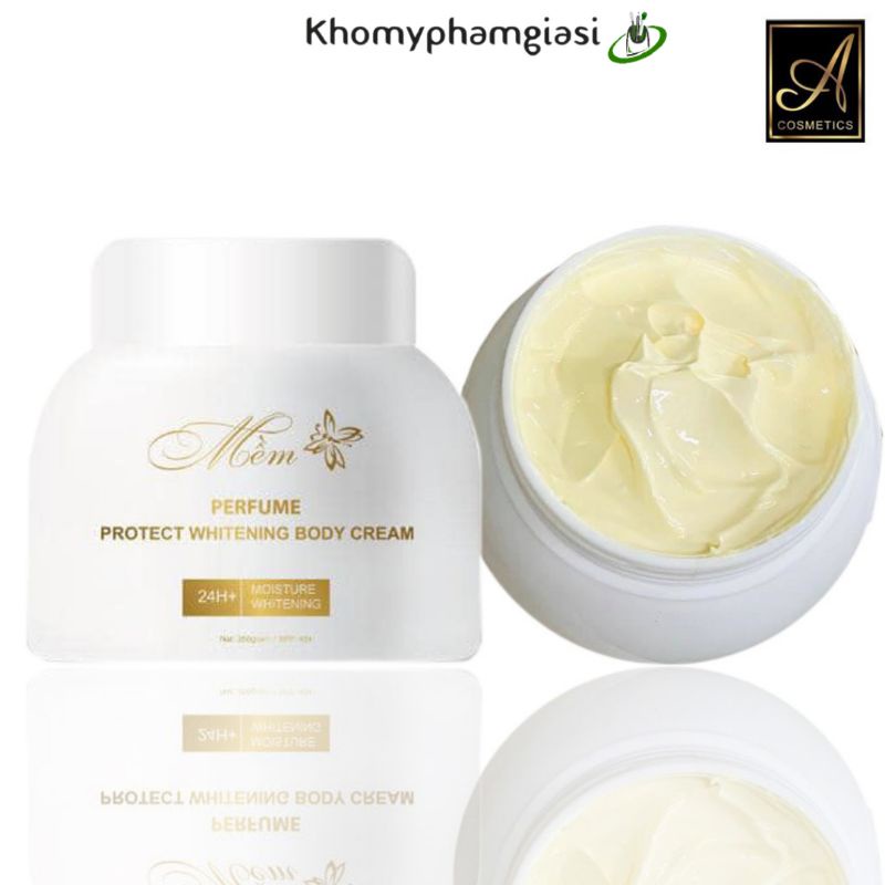 Kem Dưỡng Trắng Da, Kem Body A Mềm COSMETICS Hương Nước Hoa 250g chính hãng