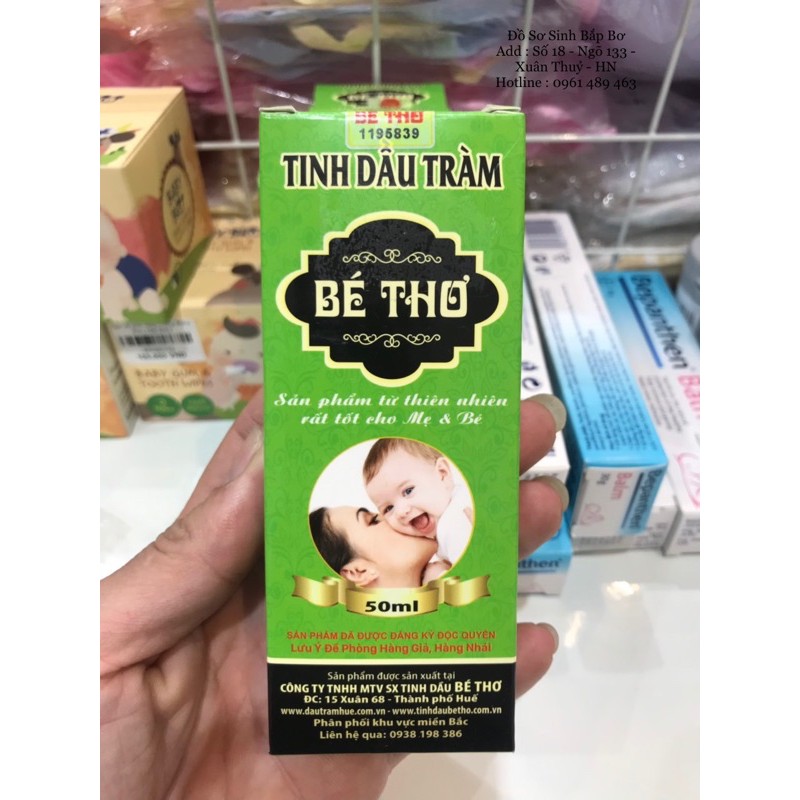 Tinh dầu tràm Bé Thơ 50ml