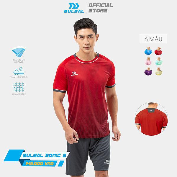 Bộ Quần Áo Bóng Đá Bulbal Sonic 2 Đồ Đá Banh Không Logo Cao Cấp chất liệu Bul-Fizy21 kiểu dáng mạnh mẽ 8 màu