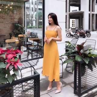 Đầm maxi 2 dây