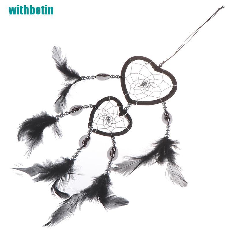 1 Dreamcatcher Đính Lông Vũ Trang Trí Nội Thất