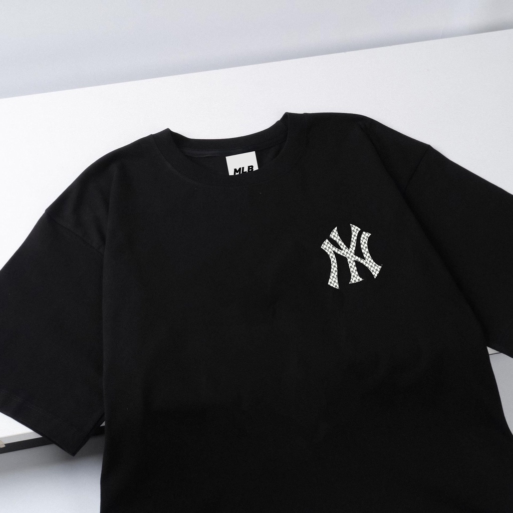 Áo thun tay lỡ Unisex MLB Họa Tiết,áo thun nam nữ ASTRONAUT.CLOTHING