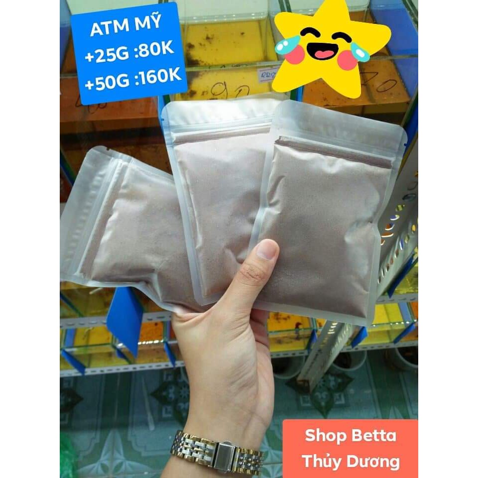 Atermia Mỹ chuyên cho Cá mới nở, Betta bột, Guppy,.. - TẶNG KÈM 1 ỐNG HÚT ATEMIA 3ml