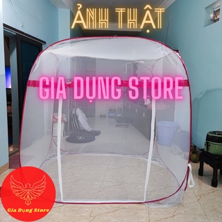 Màn chụp tự bung cao cấp đỉnh vuông