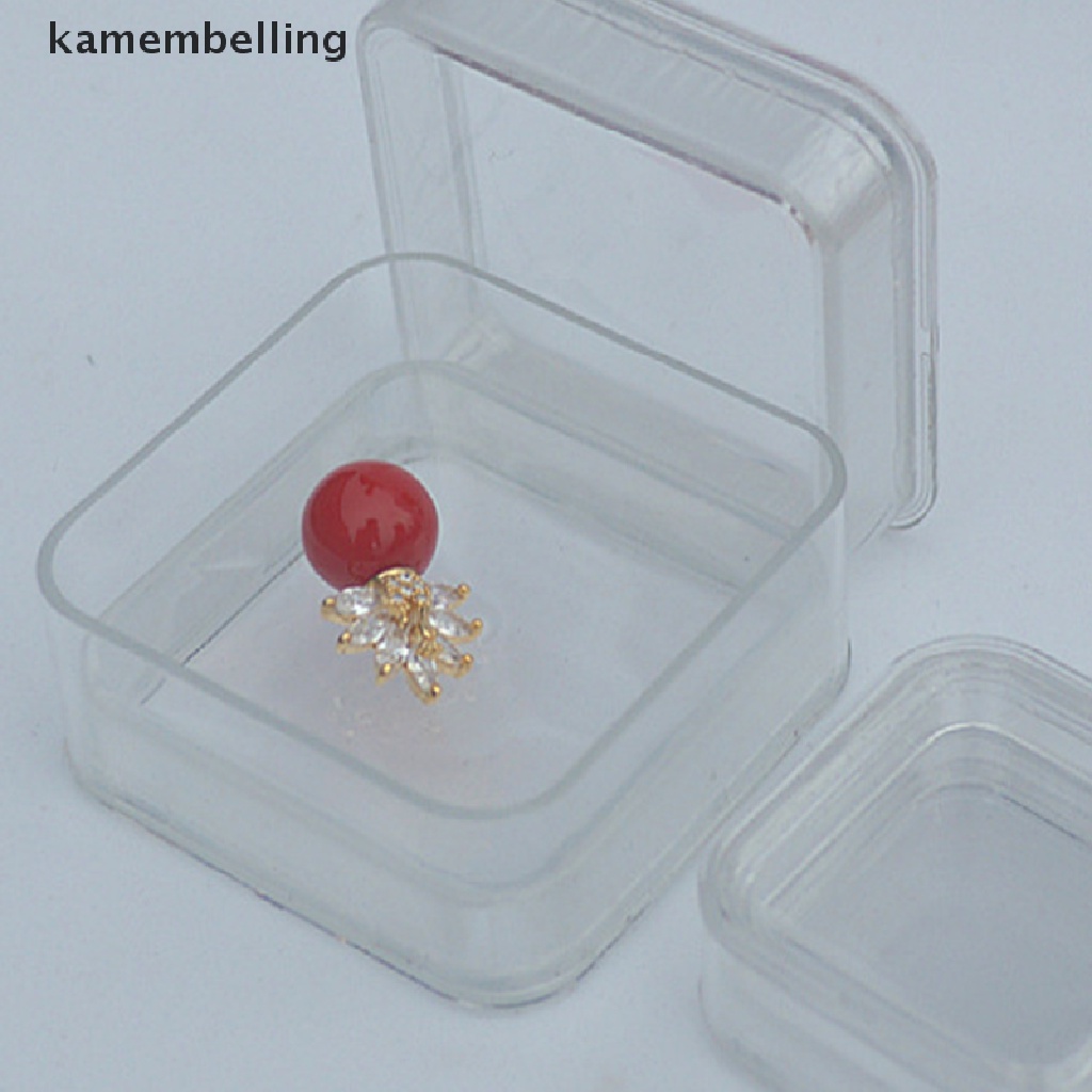 Hộp Trưng Bày Trang Sức Vòng Tay / Nhẫn Bằng PE Co Giãn Trong Suốt Chống Bụi