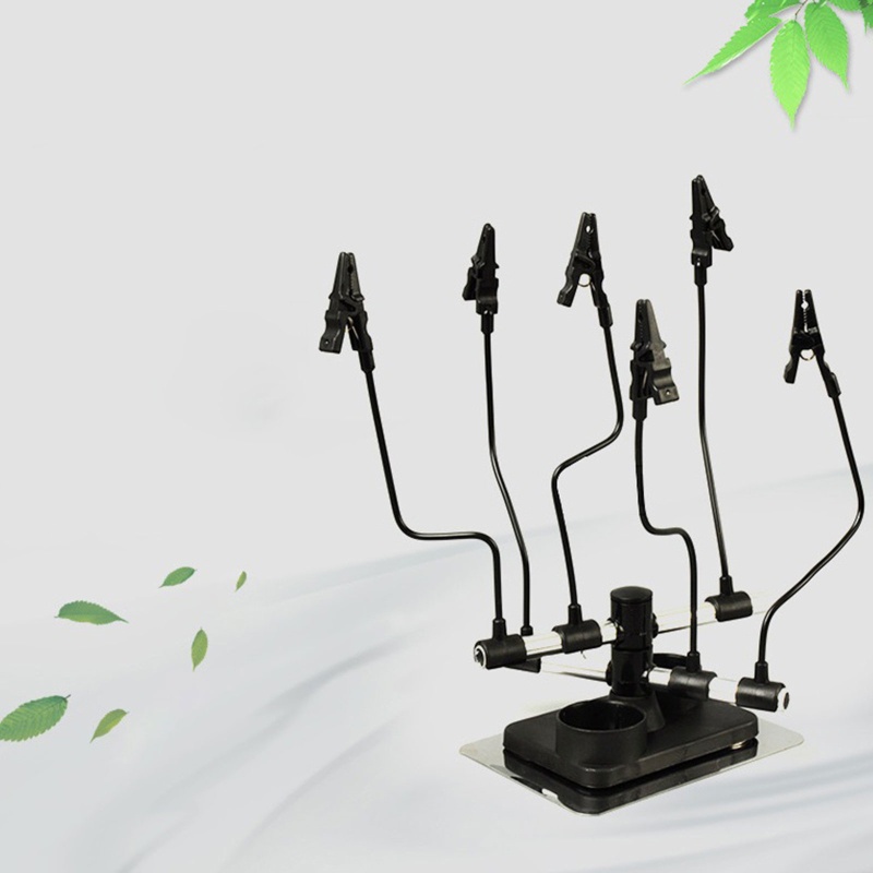 Set 6 Kẹp Cá Sấu Đỡ Tranh Ảnh Tiện Dụng DIY