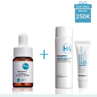 Bộ sản phẩm trị và ngăn ngừa mụn đầu đen Neogence Extremely Off-heads Serum Kit