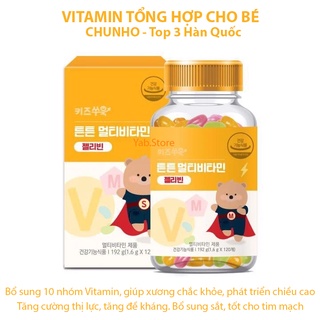 Vitamin Tổng Hợp Chunho Ncare Cho Bé – 120 Viên/Hộp