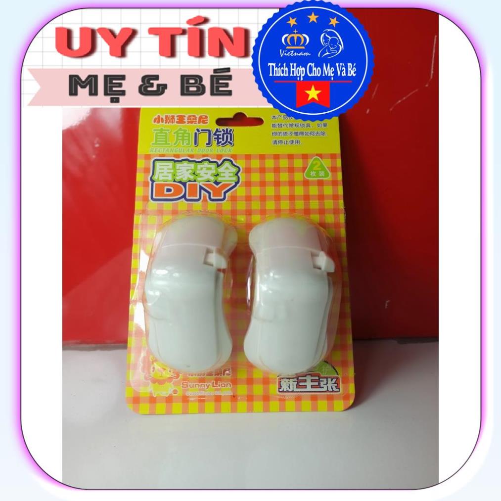 Khoá kéo tủ an toàn cho bé tránh kẹp tay khi bé chơi [MẸ và BÉ BABYKING]