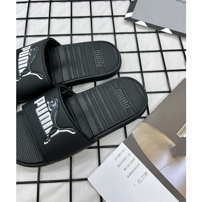 [CHÍNH HÃNG] DÉP PUMA COOL CAT LEAP BLACK SLIDE SANDAL - DÉP QUAI NGANG SIÊU ÊM - HANG ORDER CÓ BILL
