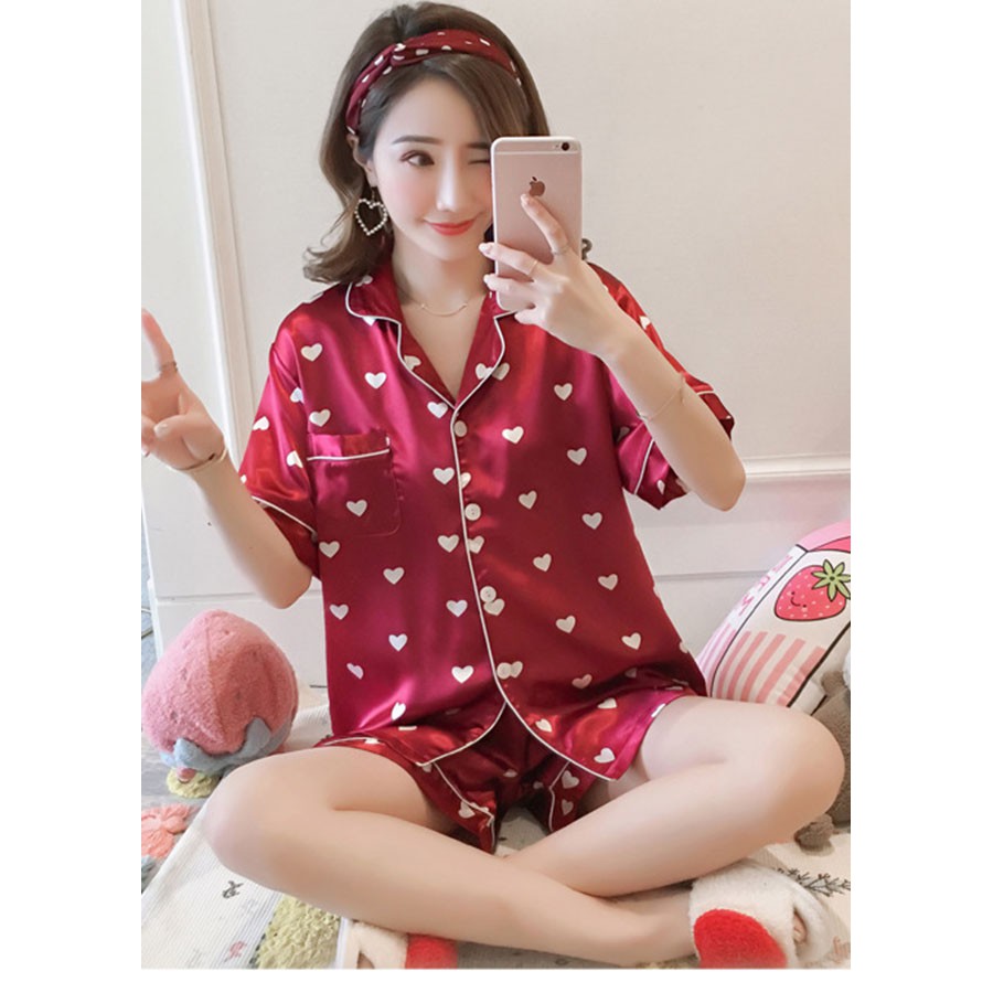 Bộ Pijama Chất lụa cao cấp siêu mát lạnh