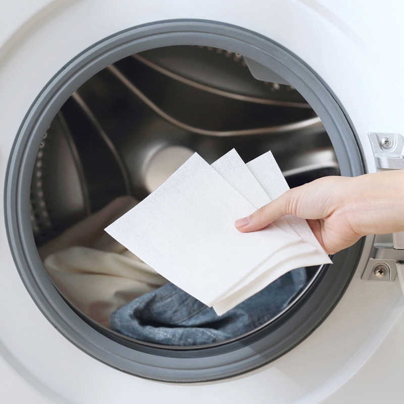 Bộ 24 Giấy Giặt Quần Áo Nhiều Màu