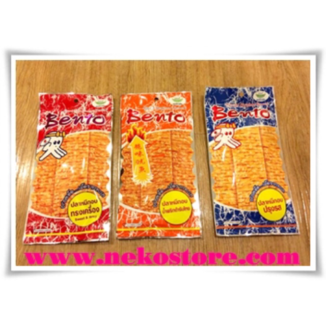 Combo mực bento order Thái Lan