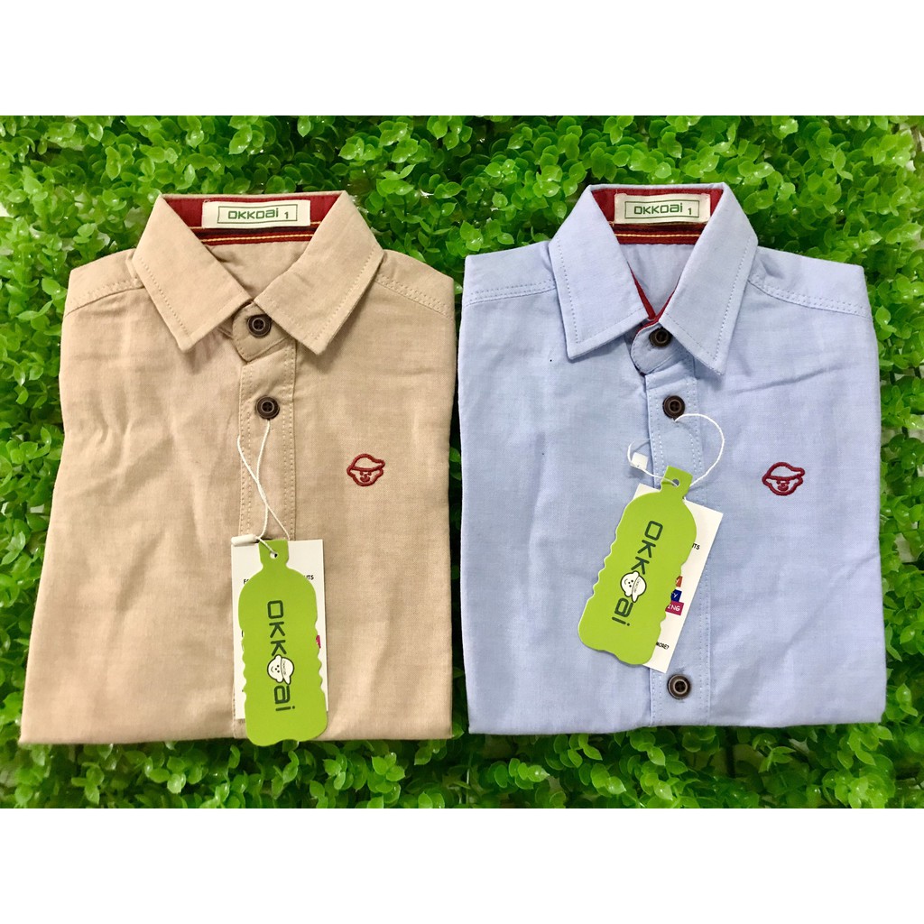 Áo sơ mi Okkoai Bé trai