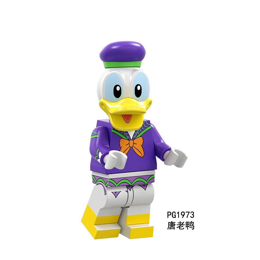 Bộ Đồ Chơi Lắp Ráp Lego Mô Hình Nhân Vật Hoạt Hình Mickey Vịt Daisy