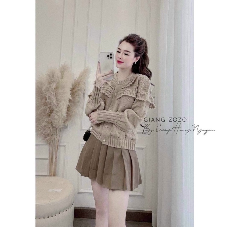 CHÂN VÁY XẾP LY XOÈ TENNIS CẠP CAO CHẤT ĐẸP PHONG CÁCH HÀN QUỐC MS15477 (M4-4)