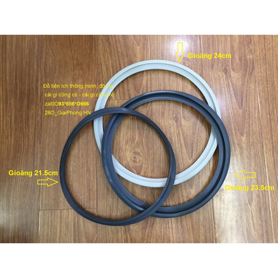 Gioăng nồi cơm điện 1.8lit 24cm, 23.5cm – 1.2lit 21.5cm