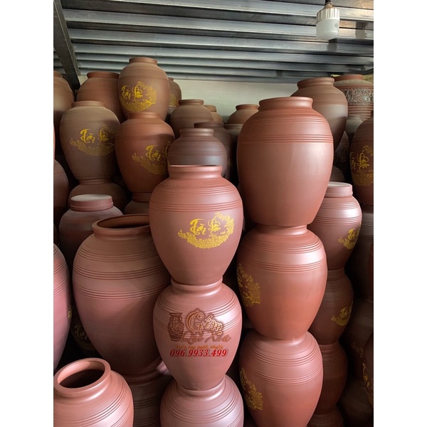 Hàng chuẩn,chum sành ngâm rượu không men dày dặn 20l 30l 50l