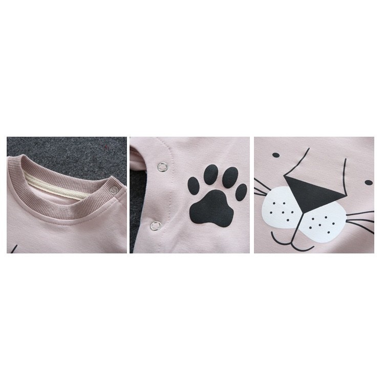 Bodysuit Cotton Mịn Hình Sư Tử Dễ Thương | BigBuy360 - bigbuy360.vn