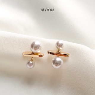 Bông tai pearl chuôi bạc s925