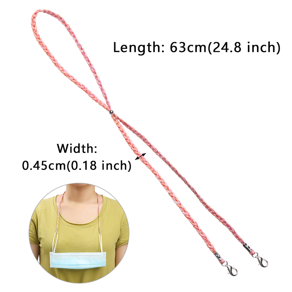 (Hàng Mới Về) Dây Đeo Khẩu Trang Siêu Nhẹ Chống Thất Lạc Có Thể Điều Chỉnh