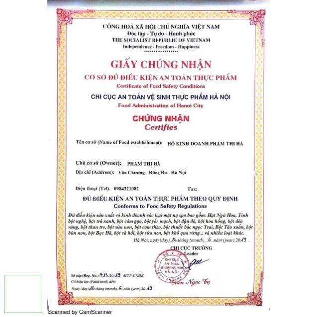 500gr Bột Yến mạch đắp mặt của Úc nguyên chất 100% Giá sỉ HandMade