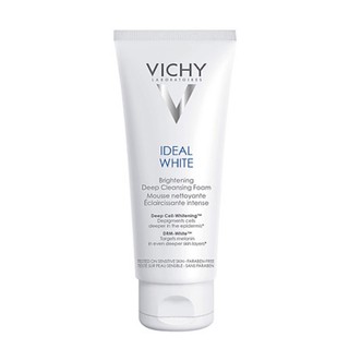 Sữa Rửa Mặt Tạo Bọt Dưỡng Trắng Da Vichy Iw Brightening Deep Cleansing Foam 100ml, hsd 11/2021, trầy xước nhẹ