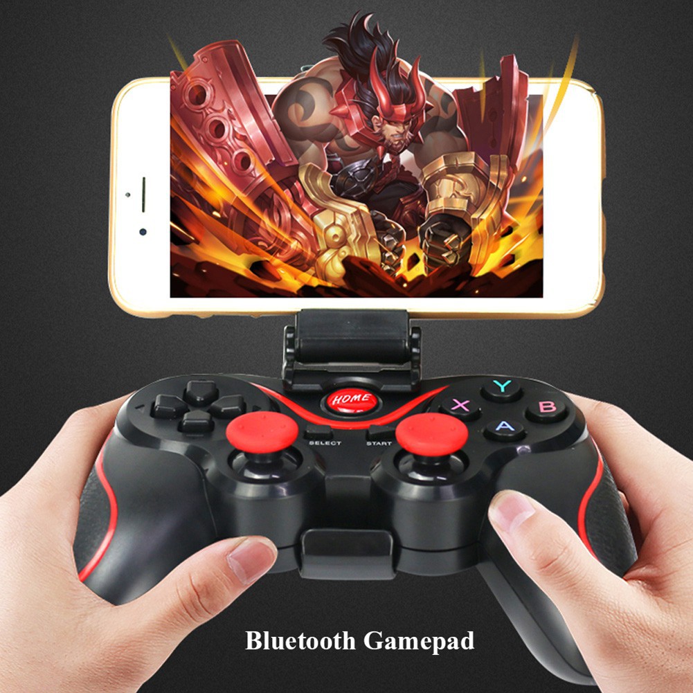 Tay cầm chơi game T3 không dây kết nối Bluetooth S600 STB s3vr - Hàng nhập khẩu