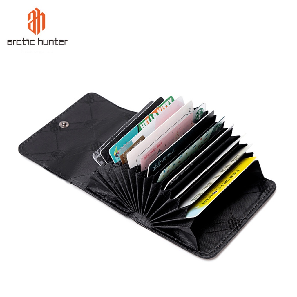 Ví nam đựng thẻ Arctic Hunter thiết kế nhiều ngăn, chống nước, chống xước - Q00013