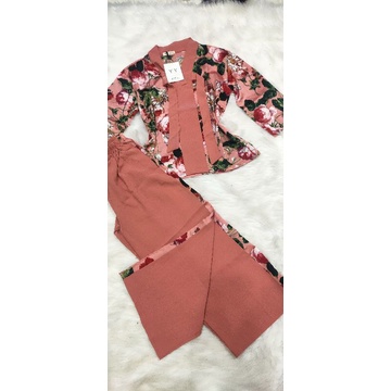 Bộ làm đi chùa tay dài quần dài vải satin,lụa