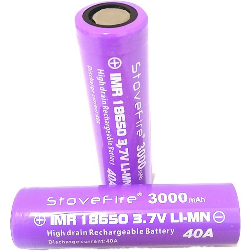 CELL PIN StoveFire 18650 - 3000mAh XẢ 40A