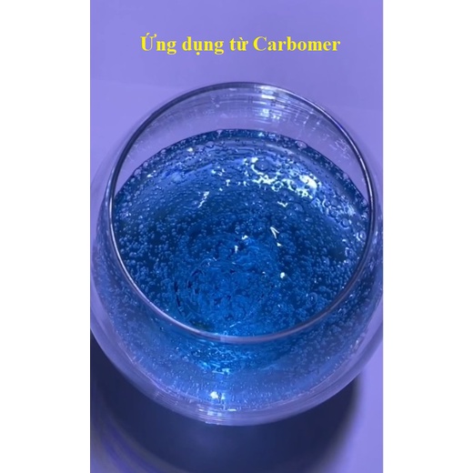 Chất tạo gel - chất tạo đặc - CARBOMER 50gr 100gr  200gr - nguyên liệu mỹ phẩm