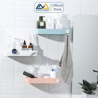 Kệ dán tường – kệ dán tường nhà tắm lava home – dán tường siêu dính – lava.k01