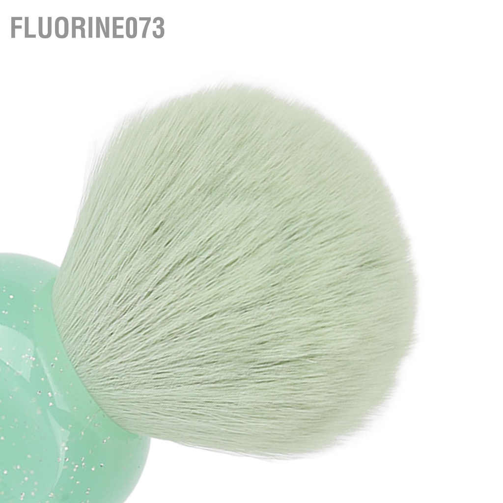 Fluorine073 3 cái Lỏng Bột Má Hồng Bàn Chải Di Động Tóc Mềm Có Thể Thu Vào Bộ Cọ Trang Điểm Mỹ Phẩm Công Cụ Cho Phụ Nữ