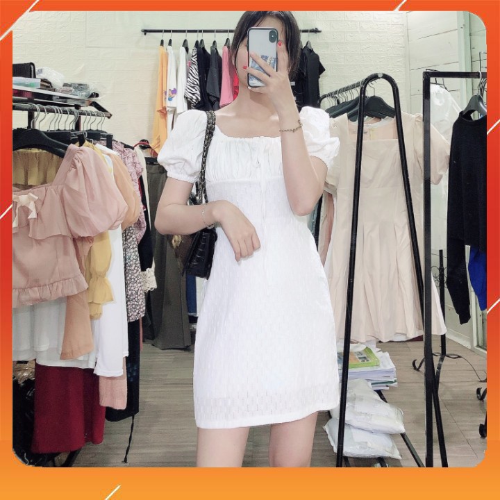 Váy nữ body chất xô thêu dày dặn / váy nữ đi chơi, đi tiệc. | BigBuy360 - bigbuy360.vn