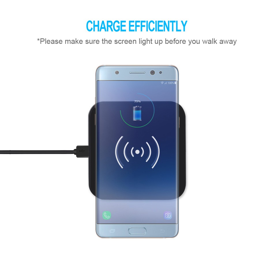Đế sạc không dây CHOETECH T511 5W cho iPhone 8 X Samsung S6 S7 S8 S9 hotsale Amazon