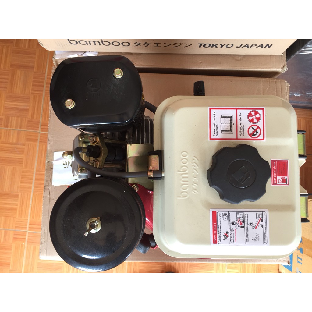 Máy Nổ – Động Cơ Dầu Bamboo 6.5HP GX200D - Hàng Sẵn